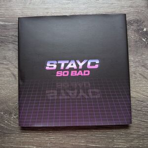 STAYC SO BAD 1ST SINGLE ALBUM CD & PHOTOBOOK  W/INCLUSIONS AND 2 PHOTOCARDS